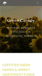 Mobile Screenshot of greencanopy.com